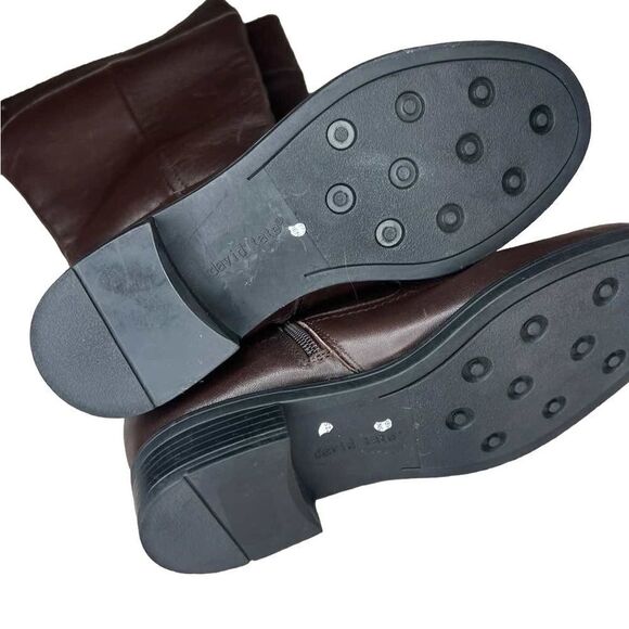 NWOT David Tate Vermont wide leg boots size 5.5 - Picture 3 of 5